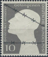 DBR 1953 Prisoners Of War 10pf MM - Ungebraucht