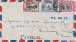 Trinité & Tobago --lettre Destinée à Fontenay Sous Bois (France)--composition De Timbres - Trinidad En Tobago (1962-...)