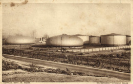 Curacao, N.W.I., Oil Refinery, Storage Tanks (1940s) Postcard - Curaçao