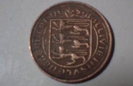 Monnaie, Guernsey, 1 New Penny, 1971, TTB, Bronze, KM:21 - Guernesey