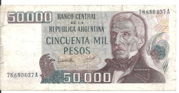 ARGENTINE 50000 PESOS ND1979-83  VF P 307 - Argentine