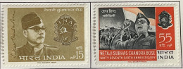 INDIA - MH* - 1964 - # 383/384 - Ongebruikt