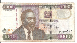 KENYA 1000 SHILLINGS 2010 VF P 51 E - Kenia