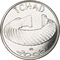 Tchad, 1500 CFA Francs-1 Africa, 2005, Nickel Plated Iron, SPL, KM:19 - Tsjaad