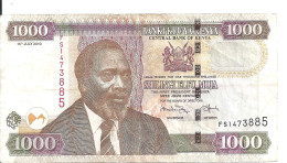 KENYA 1000 SHILLINGS 2010 VF P 51 E - Kenya