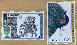 INDIA - MH* - 1973 - # 598/599 - Neufs