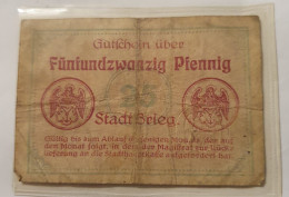 25 Pfennig Notgeld Brieg - Deutschland - Ohne Zuordnung