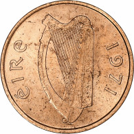 République D'Irlande, 1/2 Penny, 1971, Bronze, SUP, KM:19 - Ierland