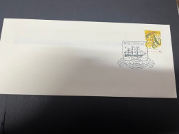 10-1-2024 (4 W 49) Australia FDI - Williamtown (sail Ship Postmark) 1990 - FDC