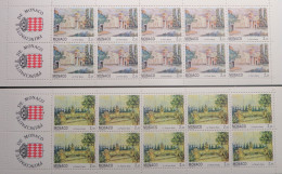 LP3969/320 - MONACO - 1992 - VIEUX MONACO-VILLE - CARNETS N°7 Et 8 TIMBRES NEUFS** - Carnets