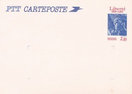 Entier CP Repiquée Centenaire Statue De La  LIBERTE 1886-1986--  ---NEUF -- - Bijgewerkte Postkaarten  (voor 1995)
