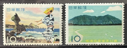 JAPAN - MH* - 1958 - # 653/654 - Ongebruikt