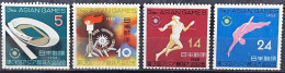 JAPAN - MH* - 1958 - # 648/651 - Ungebraucht