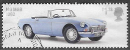 GROSSBRITANNIEN GRANDE BRETAGNE GB 2013  AUTO LEGENDS:MG MGB. 1962  £1.28 USED   SG 3515 MI 3506 YT 3907 SC 3215 - Oblitérés