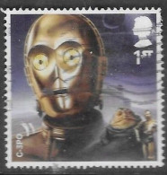 GROSSBRITANNIEN GRANDE BRETAGNE GB 2017 STAR WARS-DROIDS AND ALIENS: C-3PO 1ST USED SG 4013 MI 4104 YT 4503 SC 3664 - Oblitérés