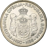 Serbie, 20 Dinara, 2007, Cuivre-Nickel-Zinc (Maillechort), SPL, KM:47 - Serbia
