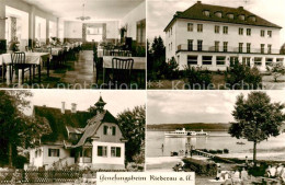 73801519 Riederau Genesungsheim Uferpromenade Am Ammersee Dampfer Riederau - Diessen