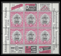 South Africa (**) - Van Riebeeck's Ship, Overprinted | Johannesburg Philatelic Exhibition JIPEX | MNH, 1936, Mi. Block 2 - Blocs-feuillets