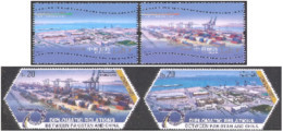 2021 PAKISTAN-CHINA JOINT HARBOUR Stamp SET OF 4V - Joint Issues