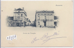 AUXERRE- PORTE DU TEMPLE - Auxerre