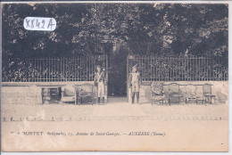 AUXERRE- MAISON COURTET- ANTIQUAIRE 13 AVENUE ST-GEORGES- L ENTREE - Auxerre