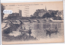 AUXERRE- VUE PRISE EN AVAL DU PONT DE LA TOURNELLE - Auxerre