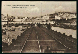 A66  MAROC CPA TANGER - VUE GENERALE PRISE DU PORT - Sammlungen & Sammellose