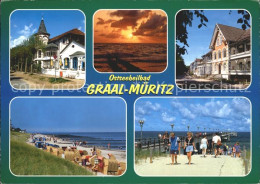72337278 Graal-Mueritz Ostseebad Hotel Restaurant Abendstimmung Strand Seebrueck - Graal-Müritz