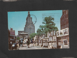 126244         Stati  Uniti,    Outdoor  Art Gallery At  Greenwich Village  And  One Fifth Avenue Hotel,  VG  1964 - Mostre, Esposizioni