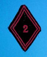 Militaria , écusson Tissu, 2 E, 2 Scans - Stoffabzeichen
