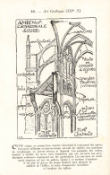 FRANCE - Amien - Art Gothique (XIIIe S) - Amien Cathédrale Coupe - Carte Postale - Amiens