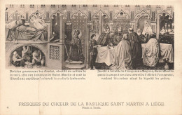 BELGIQUE - Liège - Fresques Du Choeur De La Basilique Saint Martin à Liège - Carte Postale - Liege
