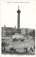 FRANCE - Paris - La Bastille, Colonne De Juillet - Animé - Carte Postale Ancienne - Andere Monumenten, Gebouwen