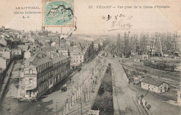 FRANCE - Fécamp - Vue Prise De La Caisse D'Epargne - Carte Postale Ancienne - Fécamp