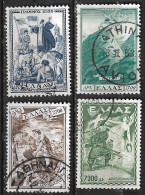 GREECE 1952 Grammos Vitsi Complete Used Set  Vl. A 66 / 69 - Gebruikt