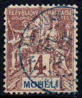 Mohéli - 1906   -  N° 3   - Oblitéré - Used - Gebruikt