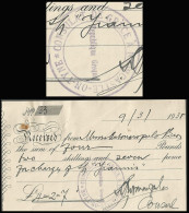 GREECE-GRECE-HELLAS 1932: Consulate Cancel Before The Second World War - Postmarks - EMA (Printer Machine)