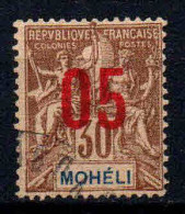 Mohéli - 1912  - Type Sage Surch -  N° 19   - Oblitéré - Used - Used Stamps