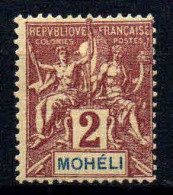 Mohéli - 1906  -  N° 2   - Neuf * - MLH - Ungebraucht