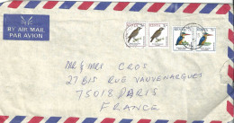 YT 363 Oiseau Grand Indicateur - YT 364 Martin Pêcheur - Lettre Pour La France - Kenia (1963-...)