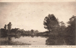 ARTS - Tableau - Musée Du Louvre - Daubigny François (1817-1878) - Le Moulin De Gylieu - CM - Carte Postale Ancienne - Pintura & Cuadros