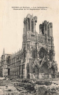 FRANCE - Reims  En Ruines - La Cathédrale (Incendiée Le 19 Septembre 1914) - Carte Postale Ancienne - Reims