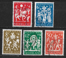 1961 Kinderzegels  NVPH 759 / 763 Gestempelde Serie - Gebruikt
