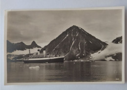 Svalbard, Spitzbergen, In Den Eisfjorden, Passagierdampfer, Schiff, 1930 - Norvegia