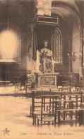 BELGIQUE - Liège - Intérieur De L'Eglise Saint Denis - Carte Postale Ancienne - Luik