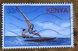 Kenya 1997 Surfing 33SH Fine Used - Kenya (1963-...)