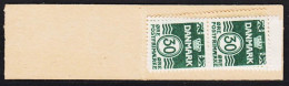 1968. DANMARK. 1 KR. Slot-machine Booklet. 2x30 øre Darkgreen + 4x10 øre Green Wavyline. ... (Afa AH 1 KR 11) - JF540702 - Booklets
