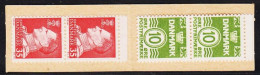 1963. DANMARK. 1 KR. Slot-machine Booklet. 4x 10 ØRE + 2x 5 øre + 2x 35 øre.  (Afa AH 1 KR 9) - JF540703 - Markenheftchen