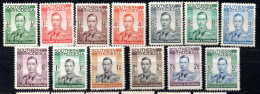 2313. SOUTHERN RHODESIA 1937 SG. 40-52 MNH. VERY LIGHT PERF. AND GUM FAULTS,SEE SCANS - Southern Rhodesia (...-1964)