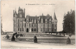 18. VOUZERON. Le Château, Façade Nord. 20 - Vouzeron